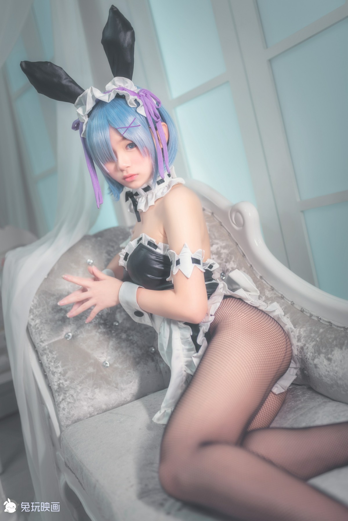 [Cosplay]兔玩映画 – 丢你一只雷姆